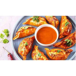 Tandoori Chicken Momos(New)