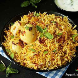 Egg biryani